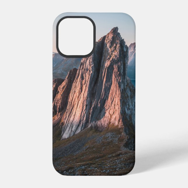 Coque iPhone Montagne Épique Norvège (Verso)