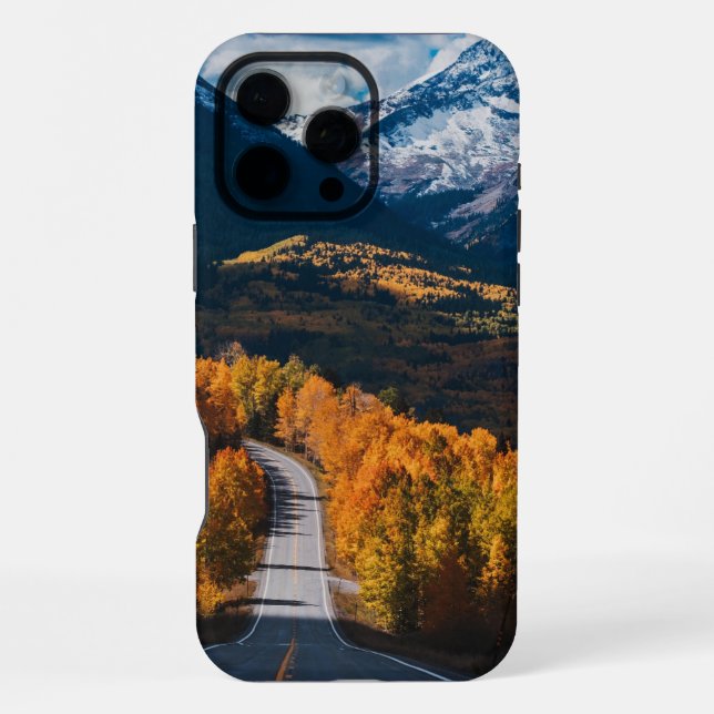 Coque iPhone Montagnes (Verso)