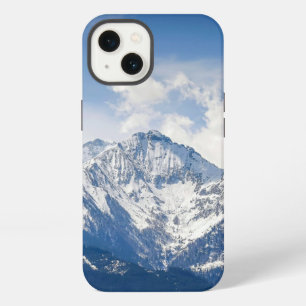 Etui iPhone 13 Montagnes Ciel Neige Nuages