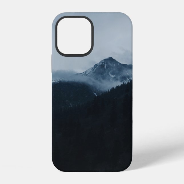 COQUE iPhone MONTAGNES VERTES (Verso)