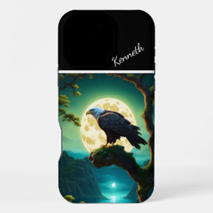 Coque iPhone 16 Pro Max Montre Lune de l'aigle