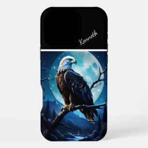 Coque iPhone 16 Pro Max Montre Lune de l'aigle