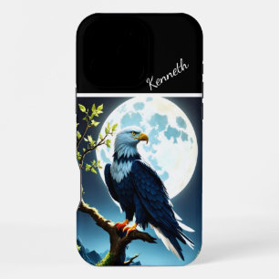 Coque iPhone 16 Pro Max Montre Lune de l'aigle