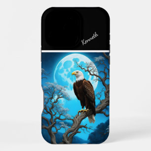 Coque iPhone 16 Pro Max Montre Lune de l'aigle