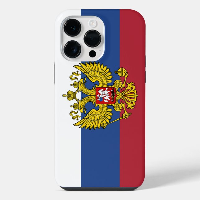 Coque iPhone Montrez vos couleurs - Russie (Verso)