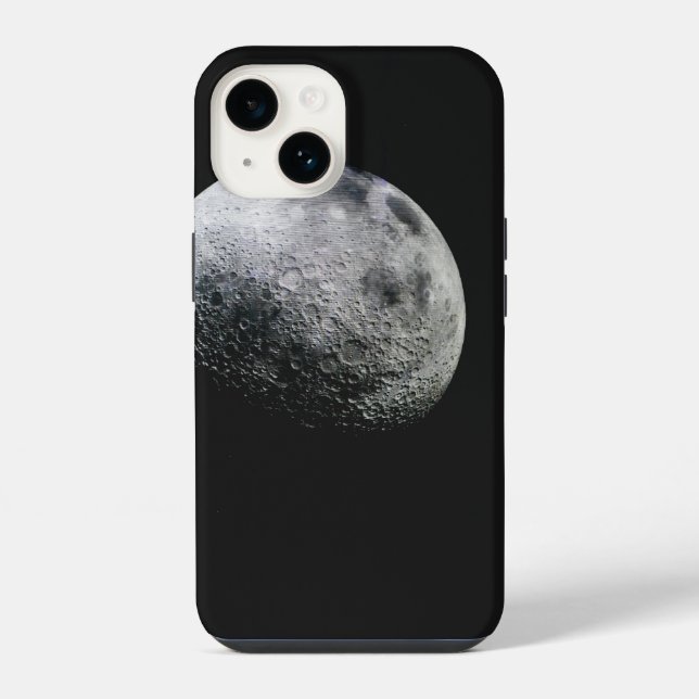 Coque iPhone Moon Print Cell Phone Case (Verso)