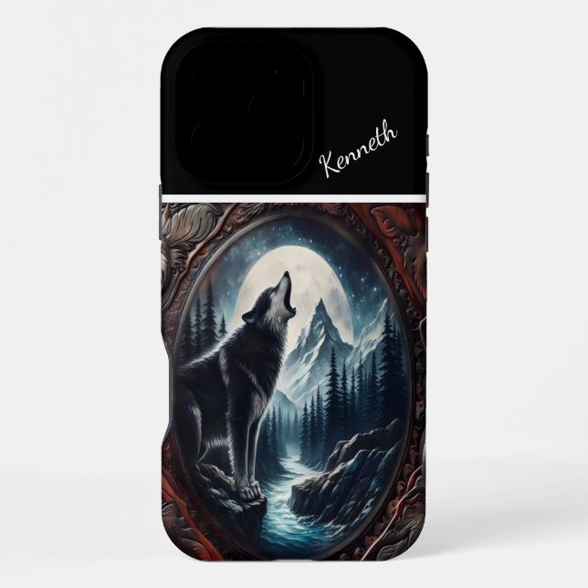 Coque iPhone Moonlight Howl (Verso)