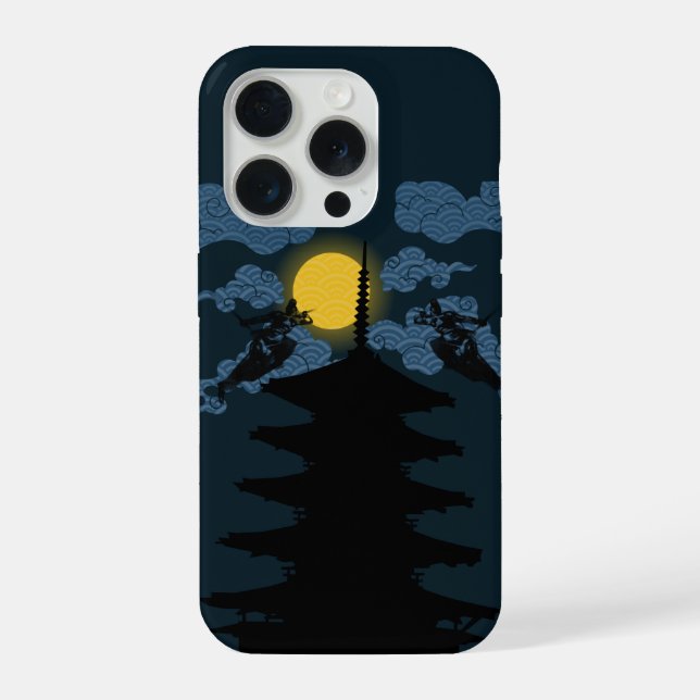 Coque iPhone Moonlight Ninja Phone case (Verso)
