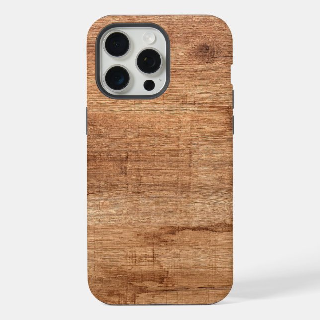 Coque iPhone morceau de vieux bois (Verso)
