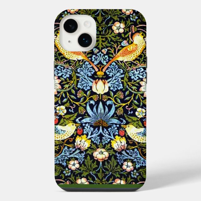 Coque iPhone Morris - Thief aux fraises (Verso)
