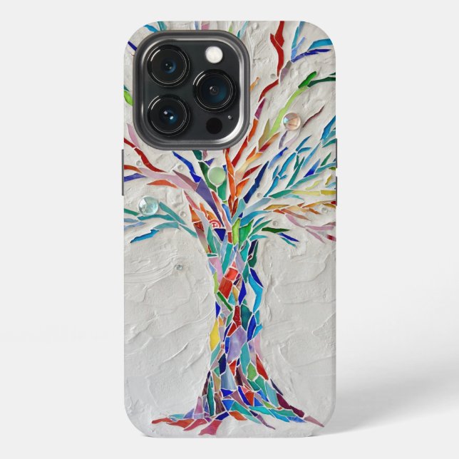 Coque iPhone Mosaïque (Dos)