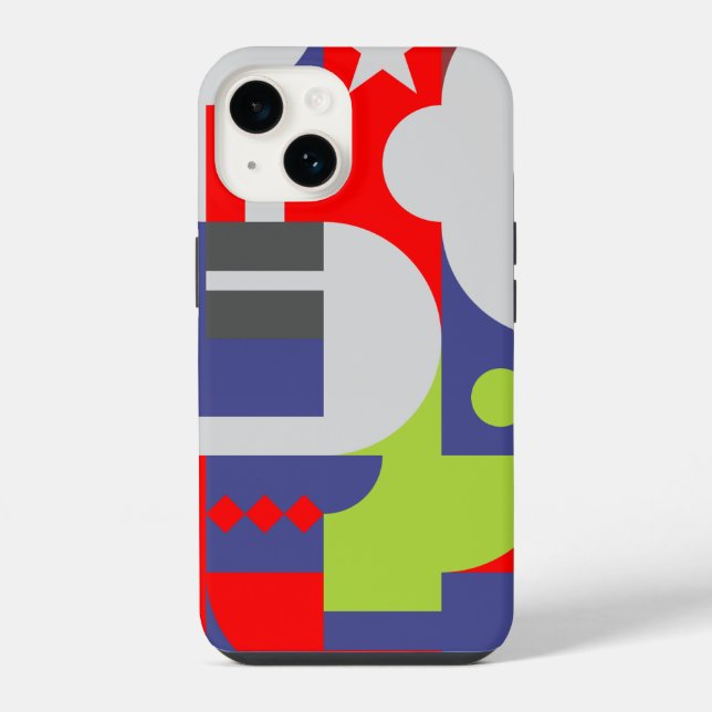 Coque iPhone Mosaïque (Verso)