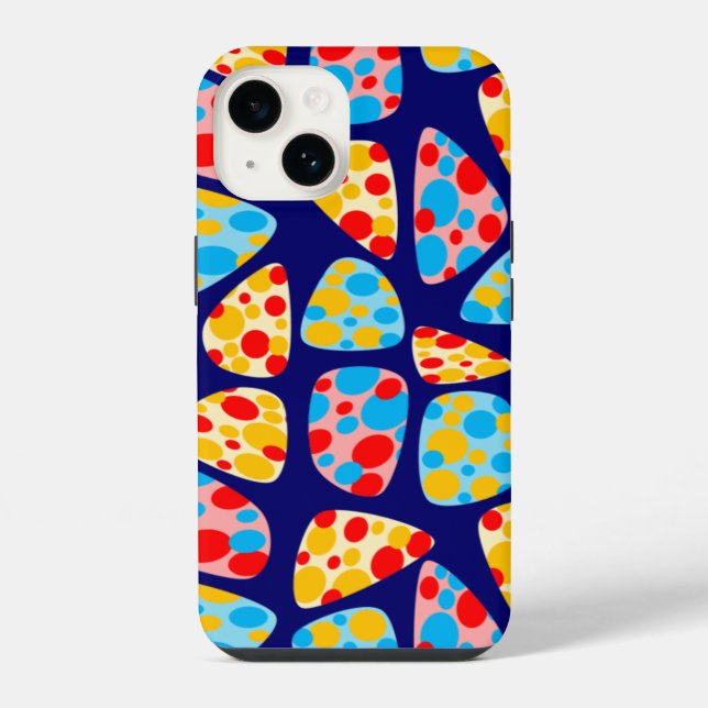Coque iPhone Mosaïque du cirque (Verso)