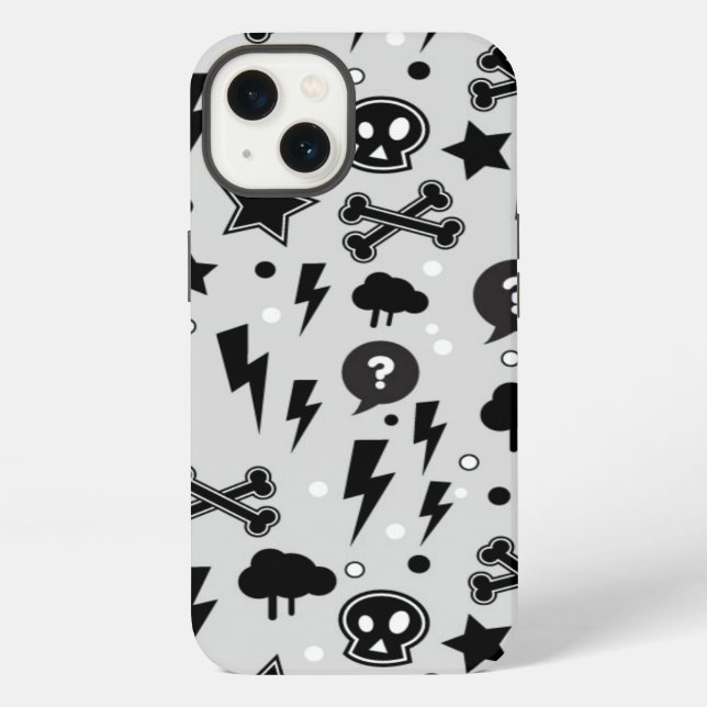 Coque iPhone Motif à la mode (Verso)