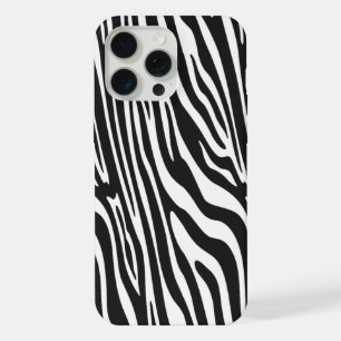 COQUE iPhone 15 PRO MAX MOTIF À RAYURES DE ZÈBRE 