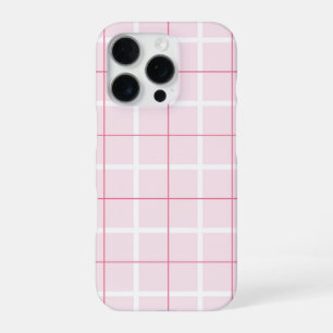Coque iPhone 16 Pro Motif à rayures verticales de couleur douce et à p