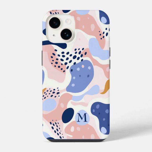 Coque iPhone Motif Abstrait coloré (Verso)