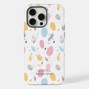 Coque iPhone 15 Pro Max Motif Abstrait Douce Inspiré de la Nature