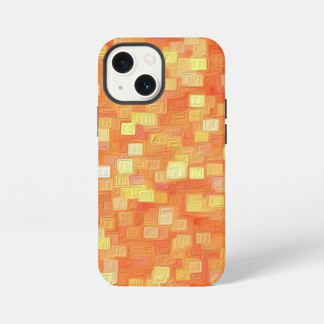 Coque iPhone Motif Abstrait Unique Moderne Tendance (Verso)