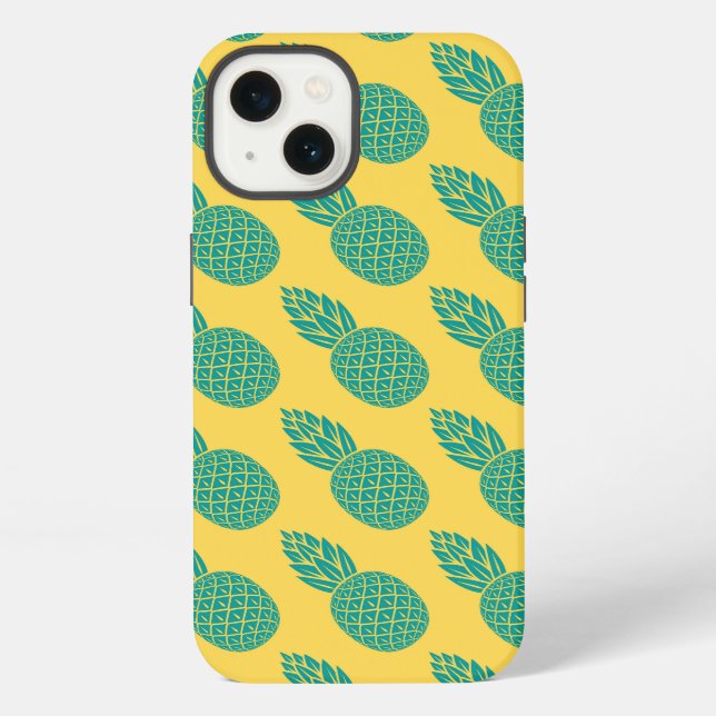 Coque iPhone Motif Ananas (Verso)