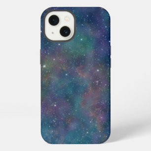 Etui iPhone 13 Motif aquarelle de galaxie spatiale cool