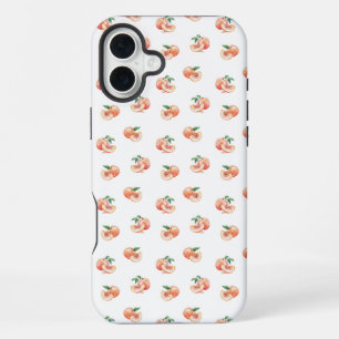 Coque iPhone 16 Plus Motif aquarelle pêche