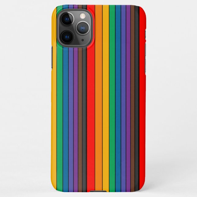 Coque iPhone motif arc-en-ciel iPhone 11 Pro Max (Dos)