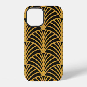 Coque iPhone 12 Motif Art déco. décoration ornement.