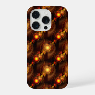 Coque iPhone 15 Pro Motif artistique abstrait élégant boho moderne en