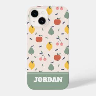 Coque Pour iPhone 14 Motif aux fruits mignons