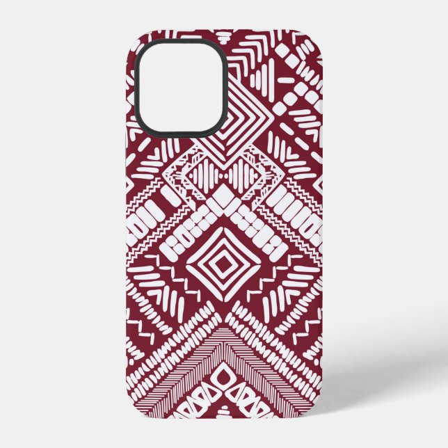 Coque iPhone Motif aztèque sans couture (Verso)