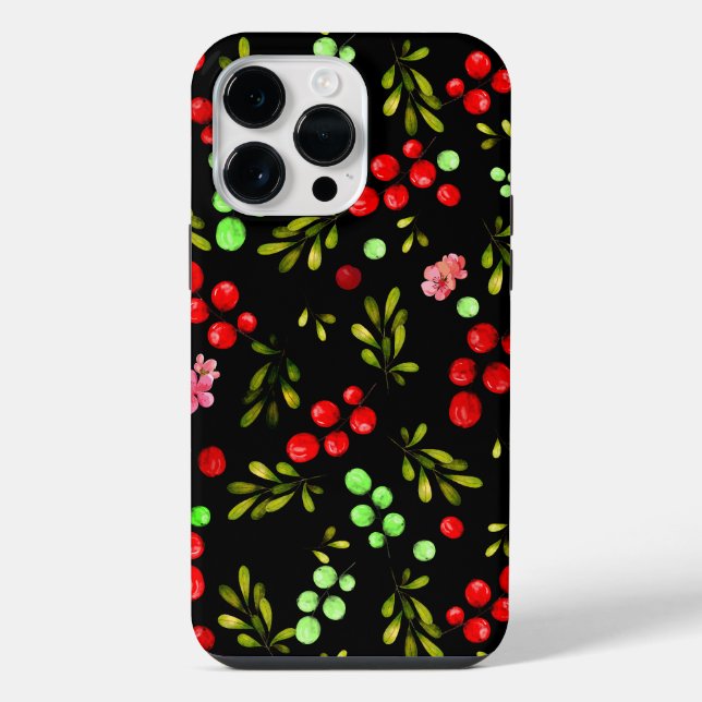 Coque iPhone Motif Baies (Verso)