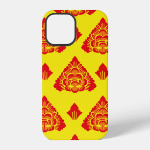 Coque iPhone 12 Motif Bali, Indonésie. avec des couleurs modernes.