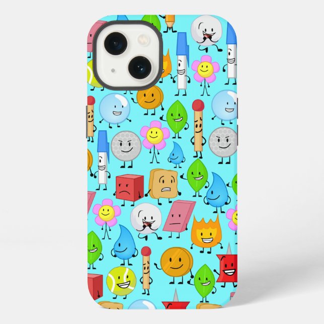 Coque iPhone motif bfdi (Verso)