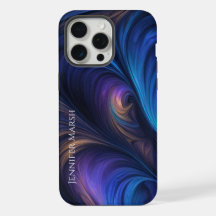 Motif bleu foncé