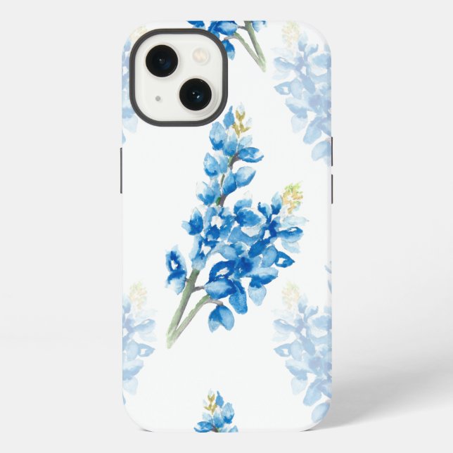 Coque iPhone Motif Bluebonnet (Verso)