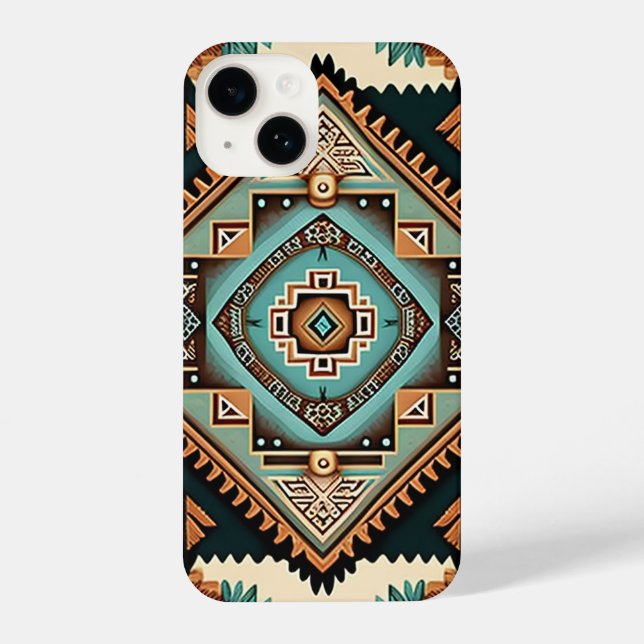 Coque iPhone Motif Boho occidental (Verso)