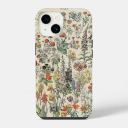 Coque Pour iPhone 14 Motif botanique vintage