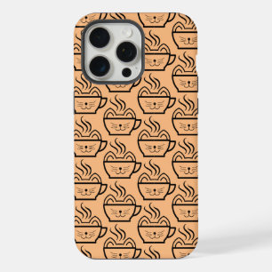 Coque iPhone 15 Pro Max Motif Café Chat