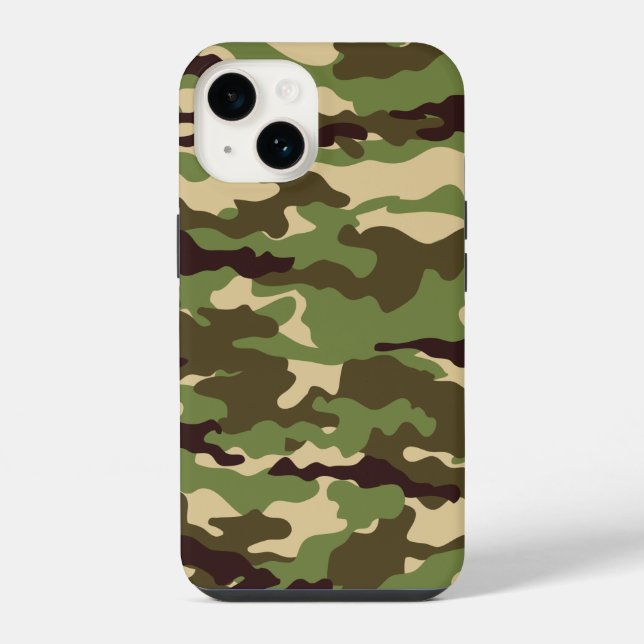 Coque iPhone Motif Camo (Verso)