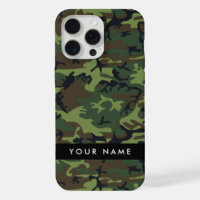 Motif Camouflage Vert, Votre nom, Personnaliser