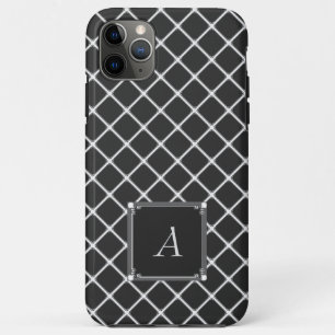 Coque iphone Motif Carré noir