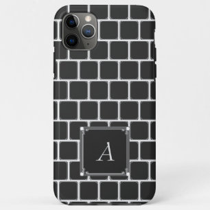 Coque iphone Motif Carré noir
