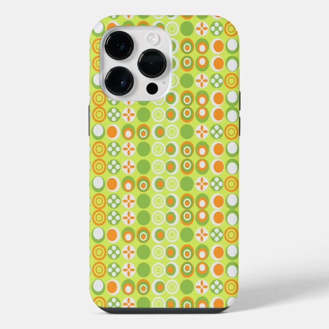 Coque iPhone Motif Cercle de chaux (Verso)
