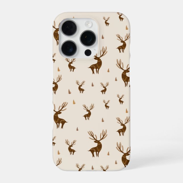 Coque iPhone Motif cerf (Verso)