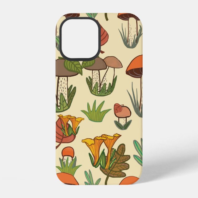 Coque iPhone Motif champignon.  (Verso)
