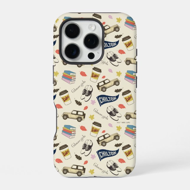 Coque iPhone Motif Chilton Automne Gilmore Girls (Verso)