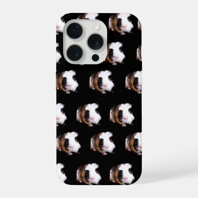 Coque iPhone Motif Cobaye Écaillé, (Verso)