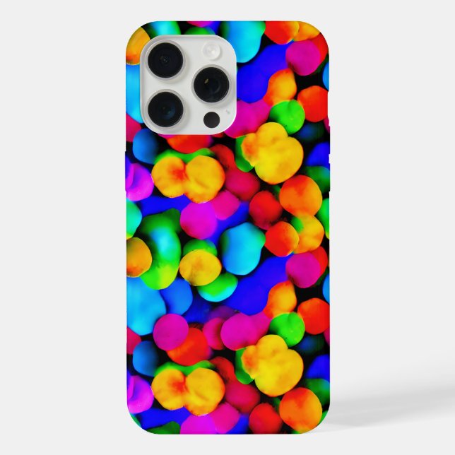 Coque iPhone Motif coloré (Verso)