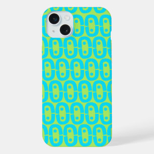 Coque iPhone 15 Plus motif coloré moderne